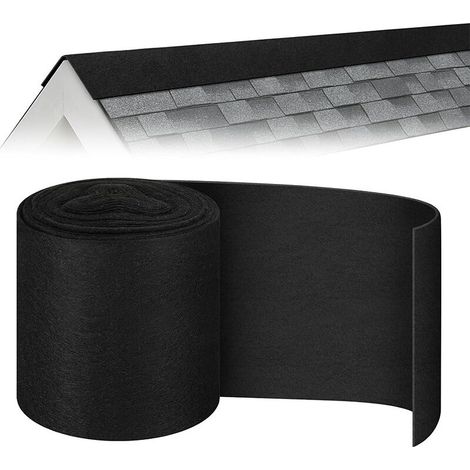 Rouleau de filtre à mailles pour ventilation de faîtage avec charbon actif, filtre de ventilation de faîtage avec support métallique, doublure de faîtage. (1/5)