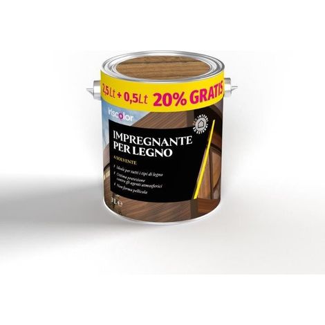 IMPREGNANTE PER LEGNO 2,5+20% OMAGGIO NOCE CHIARO