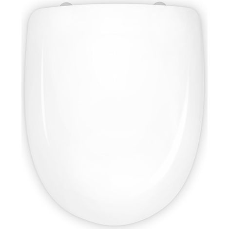 ABATTANT WC COMPATIBLE ODÉON JACOB DELAFON CHARNIÈRE EN ACIER INOXYDABLE (1/5)