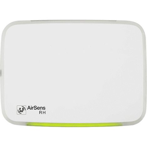 Sonde de Qualité d'Air Intérieur radio avec visualisation du taux d'hygrométrie S&P (UNELVENT) 700144