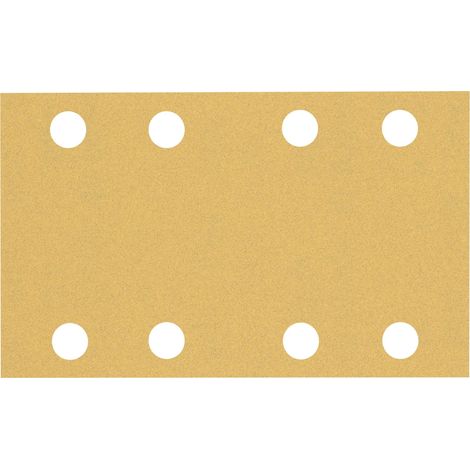 50x Feuilles abrasives EXPERT C470 à 8 trous pour ponceuses vibrantes (1/5)