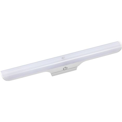 OSRAM luminaire sous meuble avec partie lumineuse orientable magnétique, 5W, 830 blanc chaud, en blanc, protection IP20, pour éclairage d'étagères et sous meuble (1/4)