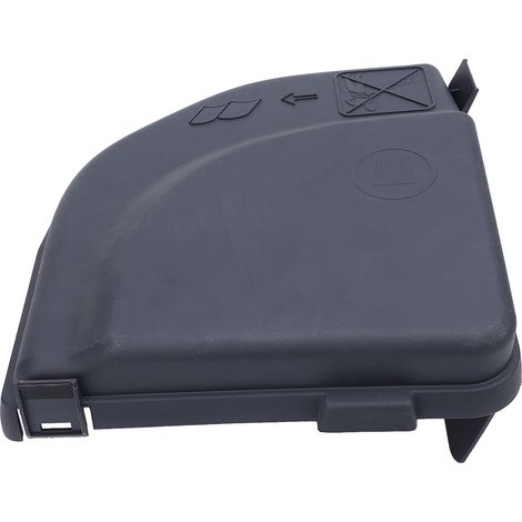 Ortviai Couvre-Boîte à Fusibles 6556VS en ABS Noir – Compatible Peugeot 307CC (2003–2009) et modèles DS, Citroën C4L, C4 Picasso