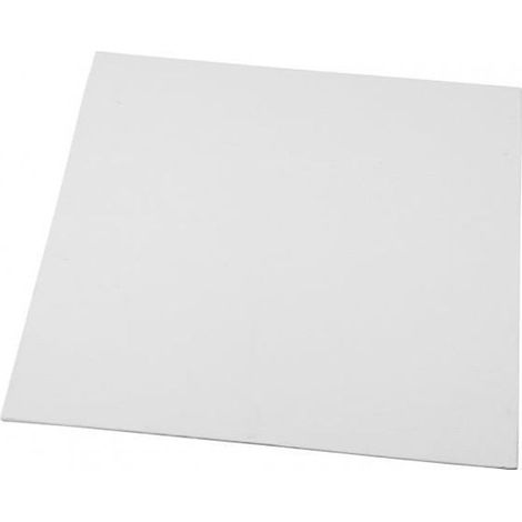 Panneau de toile - Creotime - 30 x 30 cm - Blanc - Unisexe - Décoration murale