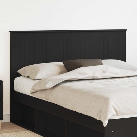 Tête de lit-Panneau de lit Chêne noir 150 cm Bois d'ingénierie 580282 (1/5)