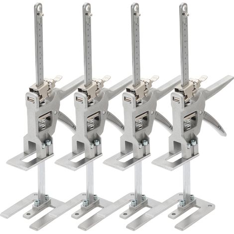 Wolketon Elevador de muebles juego de 4, brazo de elevación 38,5 cm, altura 0-230 mm, carga hasta 150 kg (1/5)