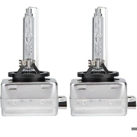 Ampoules Xénon - D1S 6000K 35W - Pour Phares Avant Voiture - Durée De Vie 5000 H - Lot De 2 (1/4)
