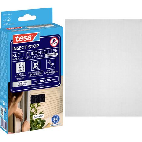 tesa COMFORT 55667-00021-00 Zanzariera (L x A) 1000 mm x 1000 mm Antracite 1 pz. (1/5)
