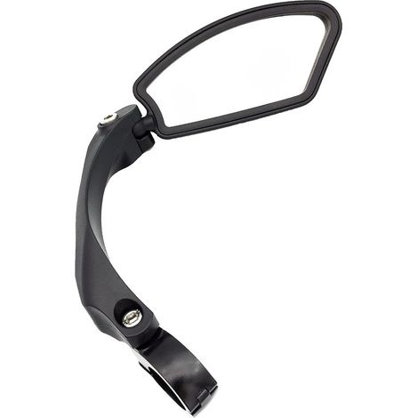 Rétroviseur pour voiture en acier inoxydable, réflecteur réglable, miroir rotatif à 360 degrés-Droite