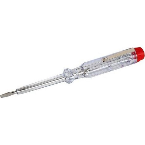 TOURNEVIS TESTEUR EMBOUT PLAT 3x140 MM VOLTAGE 100-250V ALYCO
