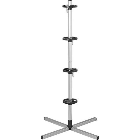 Cavalletto per pneumatici xl in alluminio per 4 pneumatici (1/5)