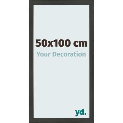yd. - Cadre photo 50x100 - Anthracite - MDF - Bologna (1/5)