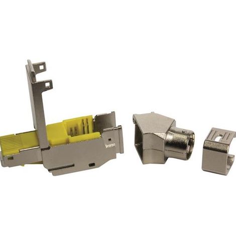HARTING 20 82 101 0022 preLink RJ45 plug connector, IP20 Cat.6A L-35°