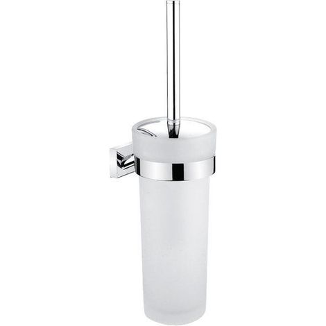 Nimco Keira - Balayette de toilette avec support, verre mat/chrome KE 22094W-26 (1/2)