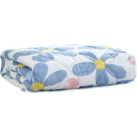 1 Couverture rafraîchissante, King size, fibres double face effet froid, coton élasthanne, pour sueurs nocturnes été (1/5)