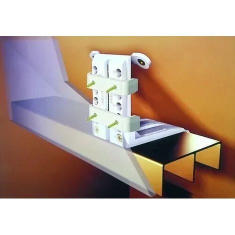 Clip fixation invisible pour Systemfix/Inclinofix - PRUNIER