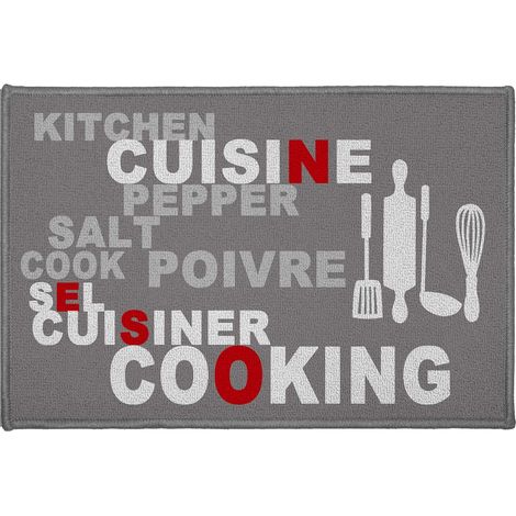 Tapis Multi-usage 40x60cm Sel et Poivre