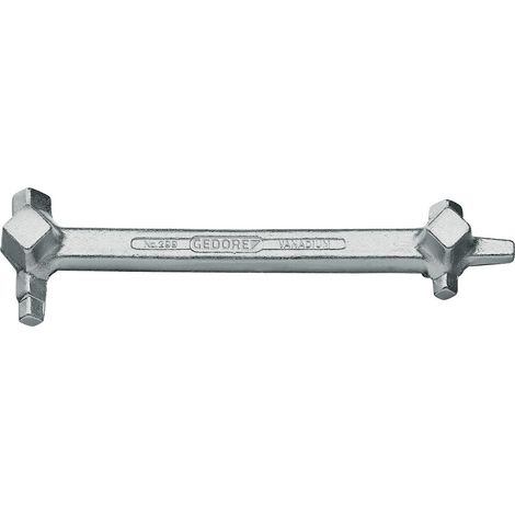 Clé à douille 299 VK 8,7-13mm VK Couronnes 6,8-19mm L.220mm (1/2)