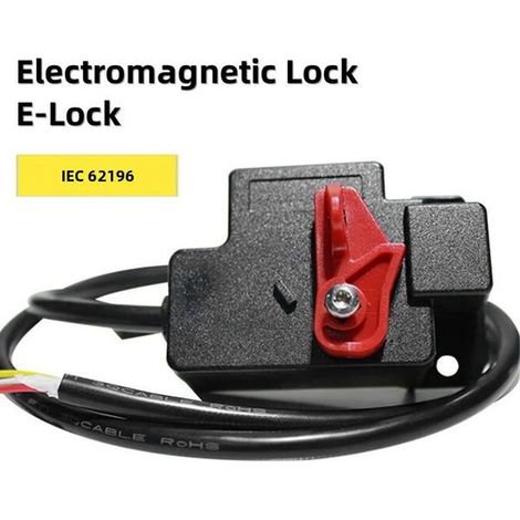 ELB62196 Verrou électromagnétique pour véhicule électrique (serrure électronique) (1/5)