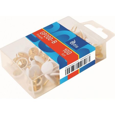 Spilli bianchi 100 pezzi GP200-B