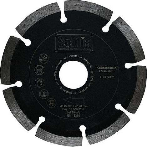 disque diamant universel E-Abrasive Diam 230x22,23 mm