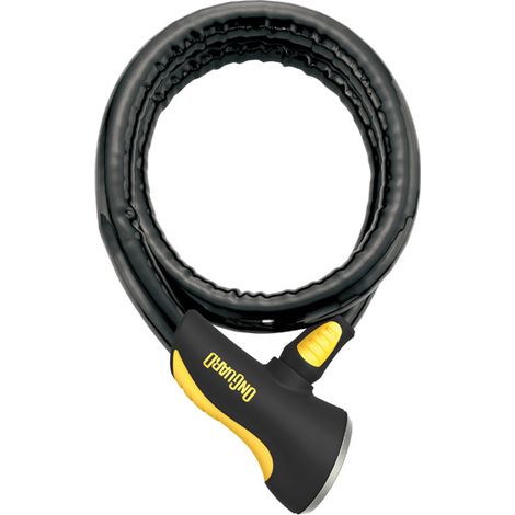 Antivol Cable Vélo Rottweiler 120cm - Cable Tres Epais Haute Securite - Onguard