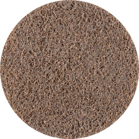 PFERD POLIVLIES-Klettronde PVKR Korund Ø 125 mm A100G für Feinschliff und Finish mit Winkelschleifer (1/5)