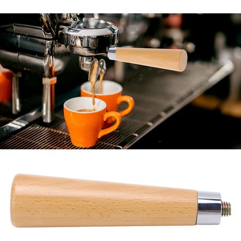 Accessoires pour poignée de machine à expresso M10, accessoires pour poignée de cafetière en bois, poignée de filtre (1/5)