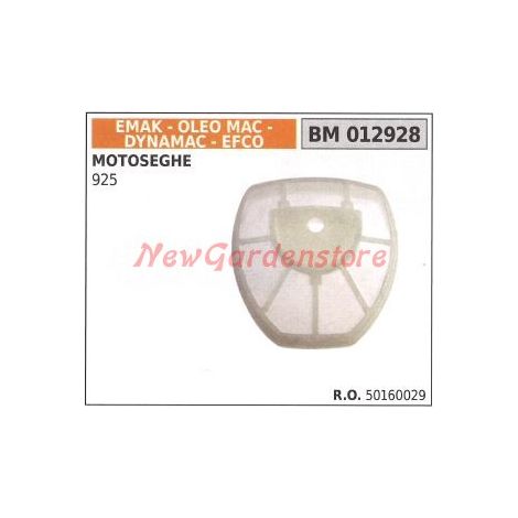 Filtro aria EMAK motosega 925 012928