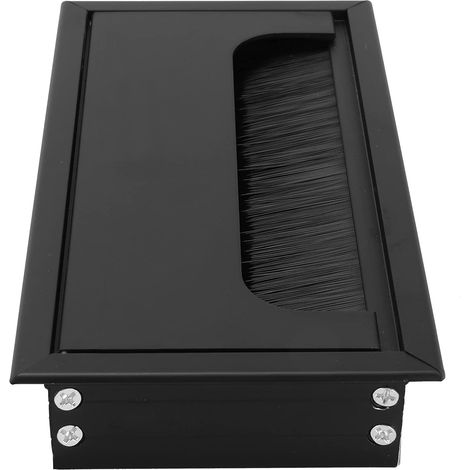 Aluminum Alloy Desktop Cable Hole Box, Grommet Cord Management Organizer with Finish for Computer (1/5)