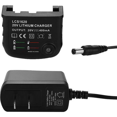BLACK+DECKER 14,4V/18V Universal-Ladegerät, kompatibel mit Modellen wie dem LCS1620 - Wechselstromeingang 100V-240V