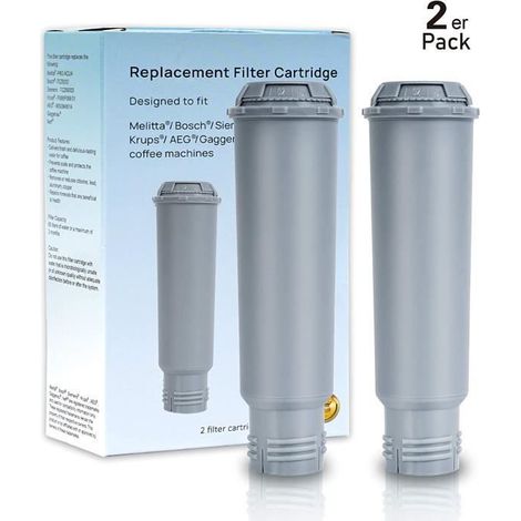 KLVGTIFS PUXtraCare Filtre à eau pour machines à café Melitta - Cartouche filtrante pour Krups Claris F088 - Compatible avec Melitta Pro Aqua (1/4)