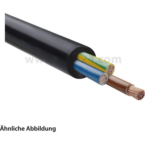 LAPP Stexotherm 180 V 3G1,5mm² Außenmantel verstärkt AD 8,9mm Nennspannung Uo/U 300V/500V - 1 Meter