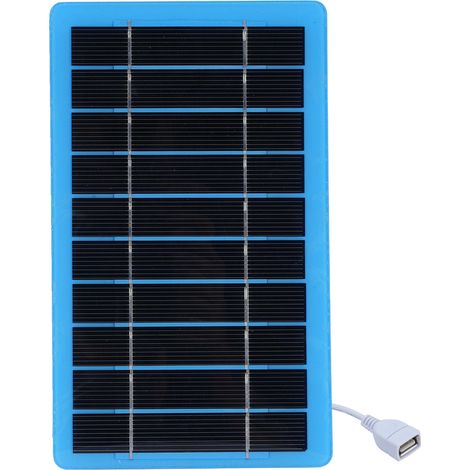 5W 5V Monokristallines Silizium-Solarpanel, leichtes tragbares Ladegerät für effizientes Laden.
