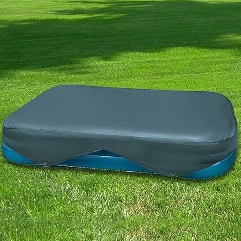 Trade Shop - Copripiscina Family 305x183cm Copertura Rettangolare Per Piscine Gonfiabili 58412 - (1/3)