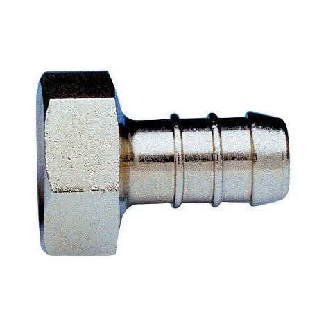 Raccordo portagomma a femmina 3/8", nichelato G0659N03 - -  ENOLGAS - - (1/2)