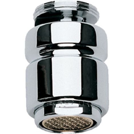Grohe Mousseur Strahlregler, M24x1, mit Kugelgelenk, Weiß, 13902L00 (1/3)