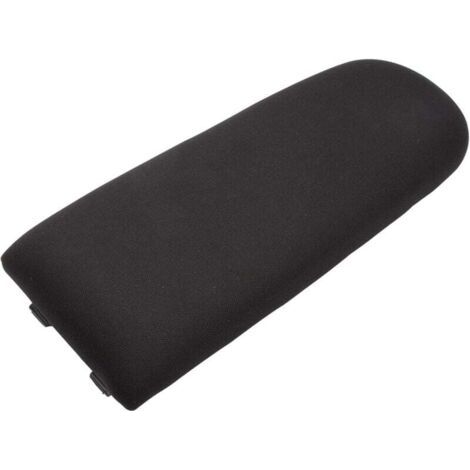 Couvercle d'accoudoir de console centrale compatible avec VW Jetta Bora Golf MK4 Polo Skoda Octavia Passat B5 Rembourrage en tissu noir