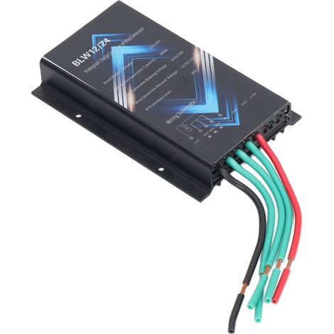 Générateur éolien Contrôleur 800W Aluminium Allié IP67 Étanche Régulateur de Charge 12V 24V (1/5)