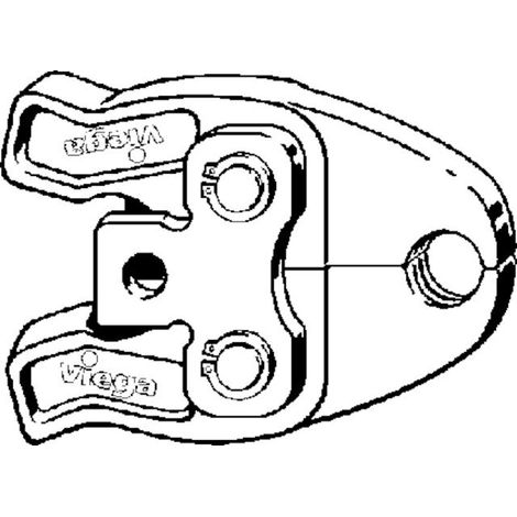 VIEGA 485566 Mâchoire de sertissage 2484.7 (1/3)