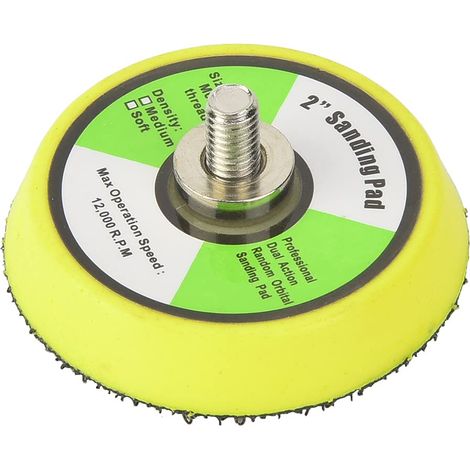 Pad ponçage 2 pouces – auto-adhésif – disque polissage – meuleuse pneumatique – plaque ponçage