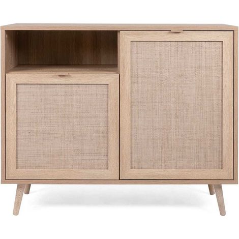 441173  Chest "Bali 01A" Sonoma Oak and Cane Print Finori (1/5)