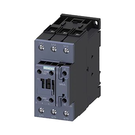 Contacteur de puissance, AC-3e/AC-3, 41 A, 18,5 kW / 400 V, tripolaire, 230 V AC, 50/60 Hz, contacts auxiliaires : 1 NO + 1 NF, borne 3RT2035-1AL20