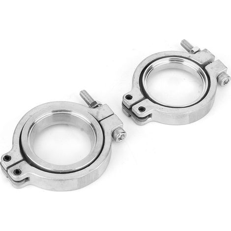 Kit de bride de serrage en V pour soupape de dérivation d'échappement de 1,7 pouce - pièces de rechange pratiques (1/5)