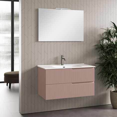 Composizione 4 pezzi ZIP rosa cipria (1/5)