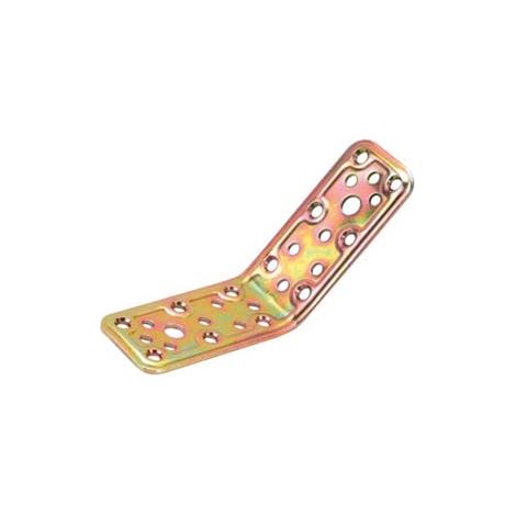 PIASTRA DI GIUNZIONE PESANTE AD ANGOLO 135 ° LARGHEZZA MM.40 ART.747- - mm.80x80x40 - spessore mm.22 - 25 pezzi ALDEGHI