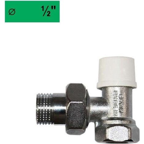 Válvula de radiador arco TEIDE latón 1 2 pulgada duradera (1/3)