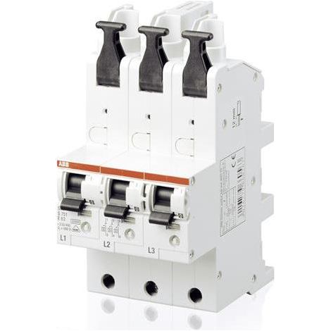 ABB S751/3-E63 Interruttore Automatico 63A Robusto