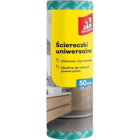 Sarantis Jan Niezbędny Toallitas de colores en rollo 50 piezas