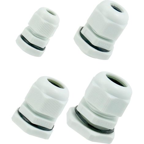 de connecteurs câble étanches en Lot 32 M12 M16 M20 M25 plastique blanc (1/5)